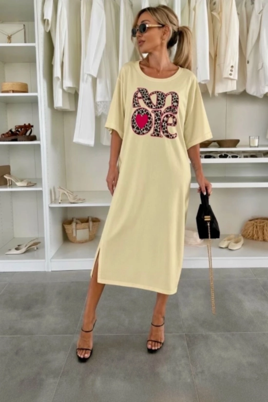 copia de copia de copia de Vestido Casual Amore - Blanco
