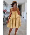 Vestido gasa Annecy - Amarillo Pianno39