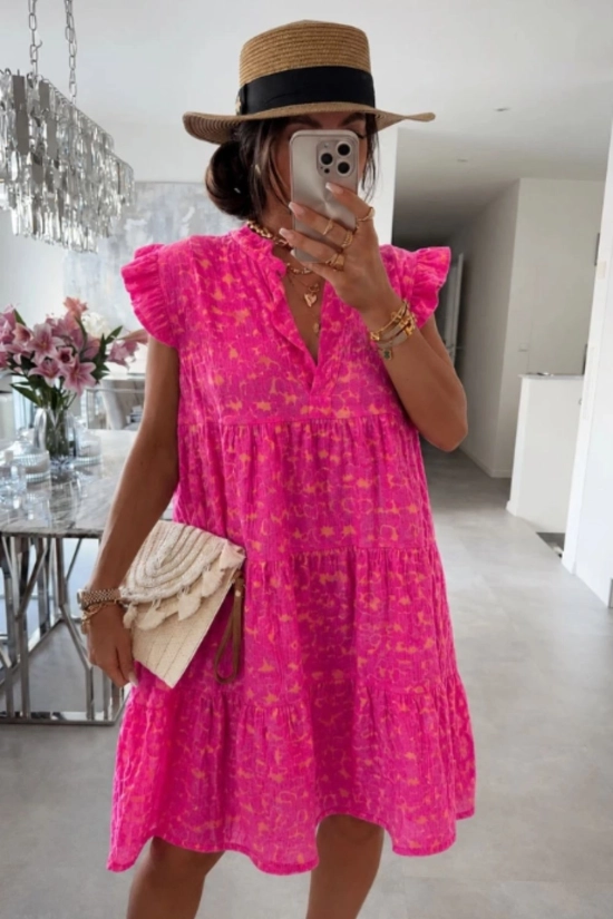 copia de Vestido Cenia - Marrón 2