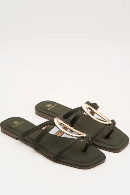 copia de copia de Sandalia Plana Himma - Negro
