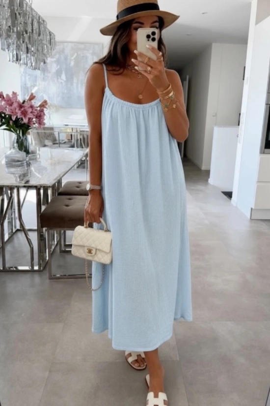 copia de Vestido largo Genil - Beige