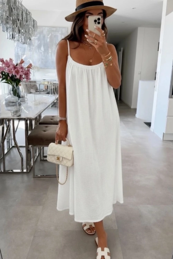 copia de copia de Vestido largo Genil - Beige