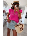 copia de copia de Top de gasa Oise - Beige