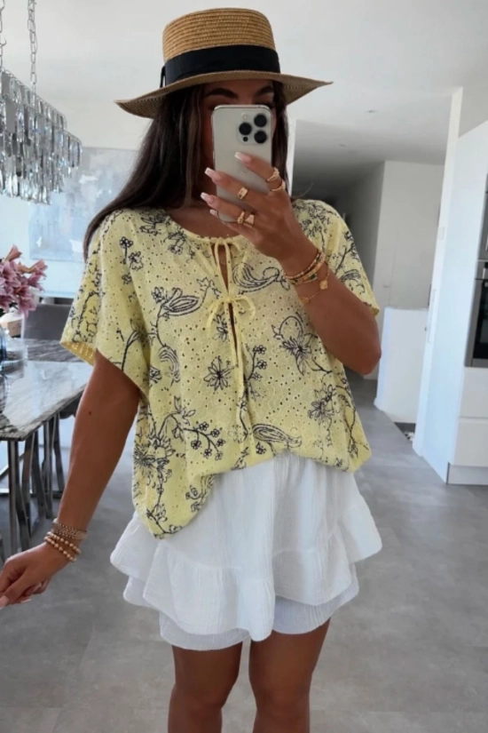 Blusa Murray - Amarillo Pianno39