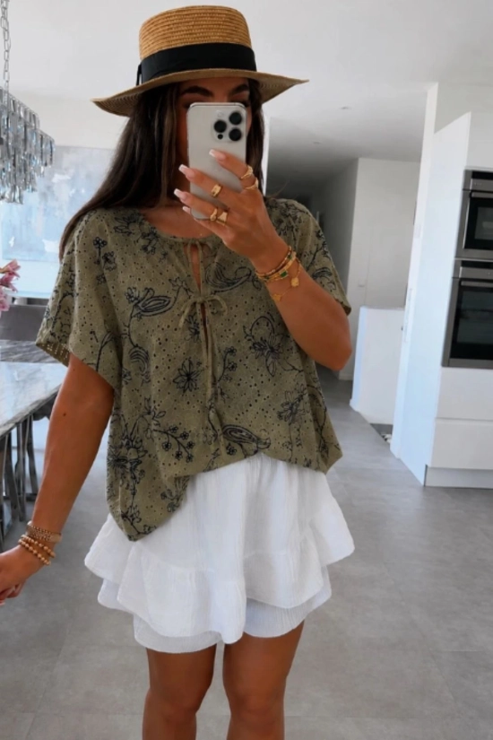 Blusa Murray - Kaki Pianno39