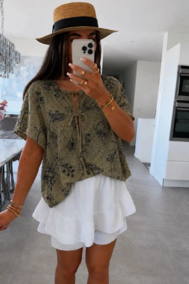 Blusa Murray - Kaki Pianno39