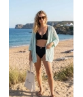Cardigan Capri - Turquesa