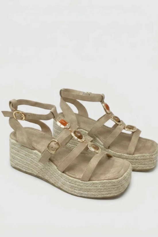 copia de copia de Sandalia plataforma Maule - Negro
