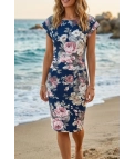 Vestido estampado Miu - Flores Pianno39