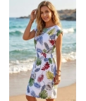 Vestido estampado Kai - Hojas Pianno39