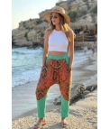 Pantalón estampado Yuna - Verde Pianno39