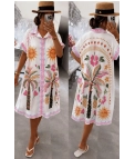Vestido Camisero Calma - Estampado