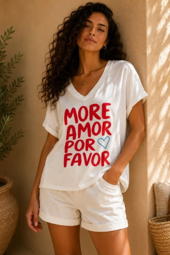 Camiseta More - Blanco 2
