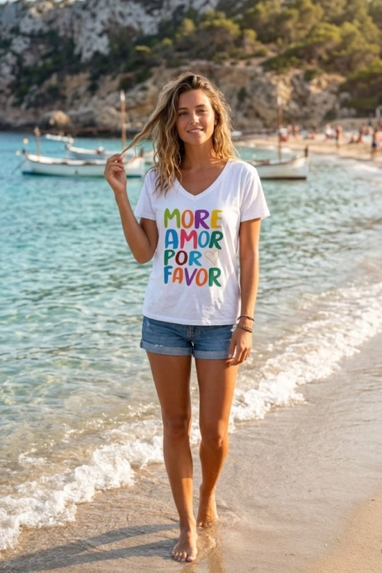 copia de Camiseta More - Blanco
