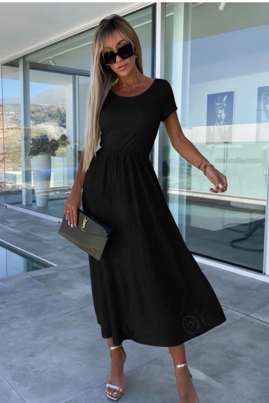 Vestido largo Marea - Negro 2