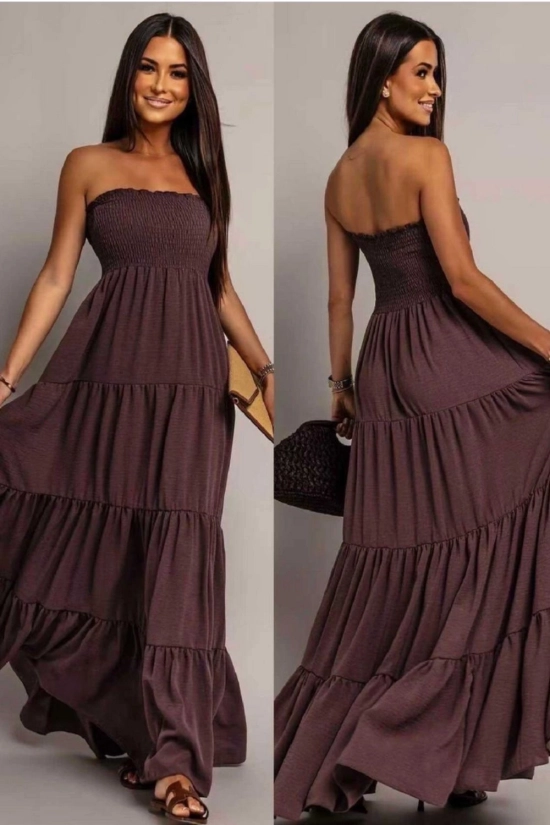 Vestido Amara - Marron 2