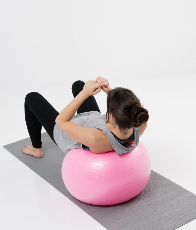 GYMBALL 55 CM - ROSA