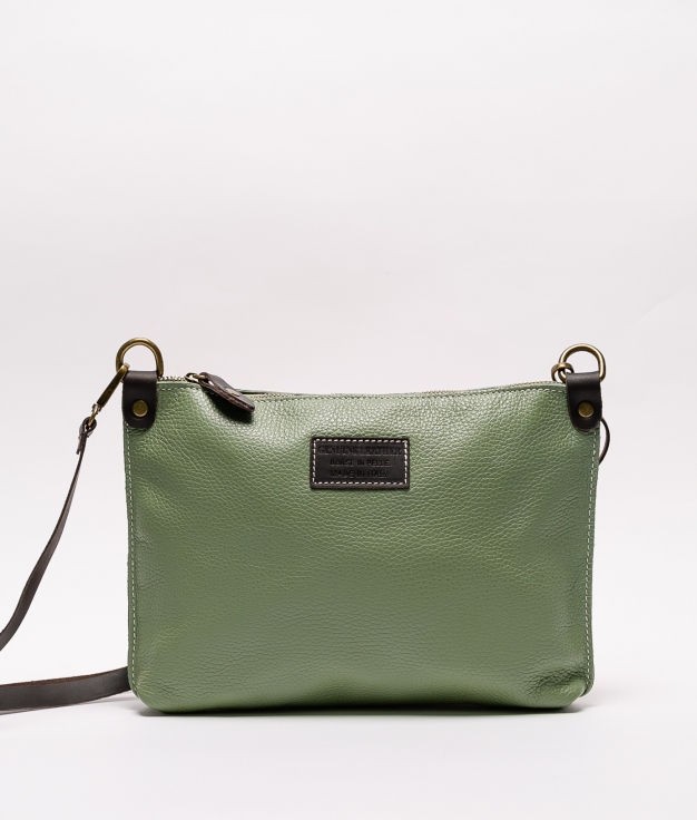 Ivana leather bag - green