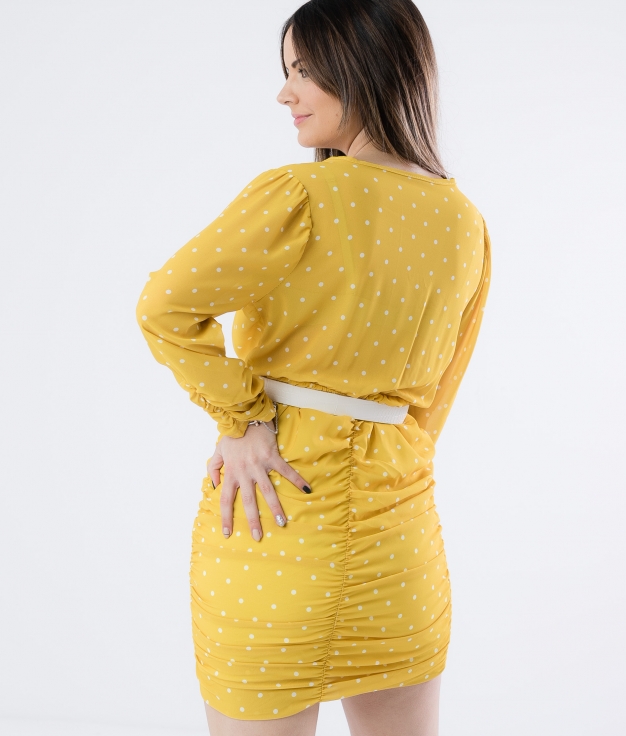 Dress Triju- Yellow