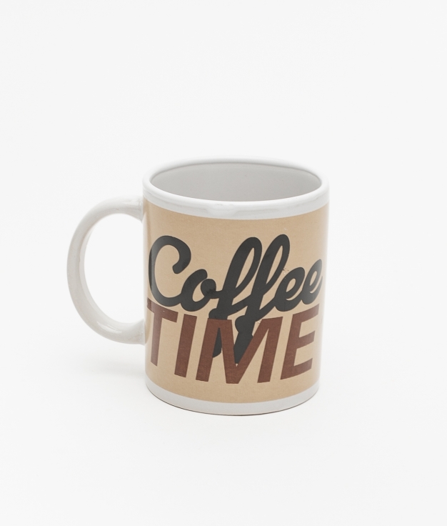 TAZA FEME COFFEE TIME - BEIGE