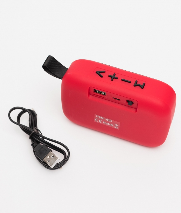 Altavoz Bluetooth Ramin - Rojo