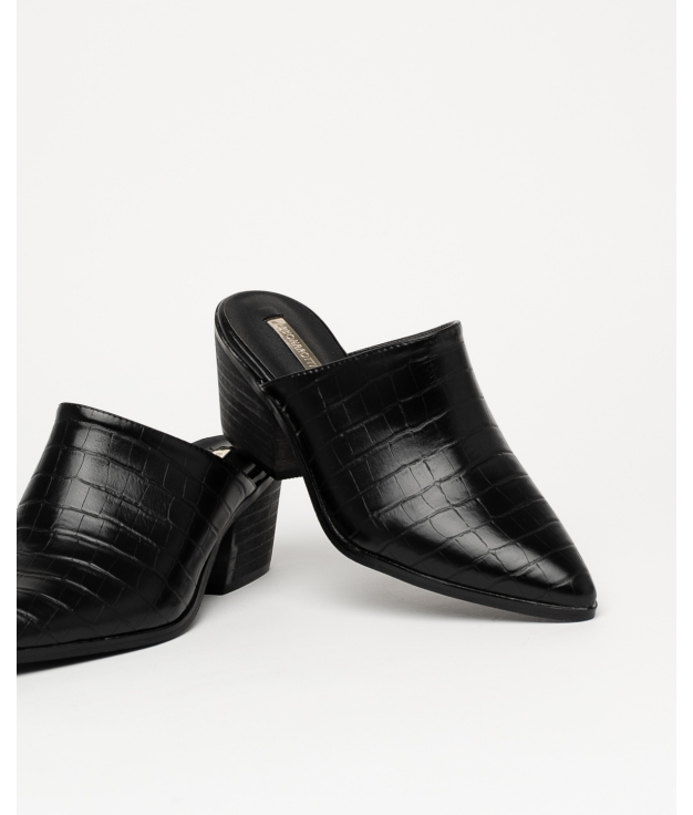Namur High-heeled sandal - Black