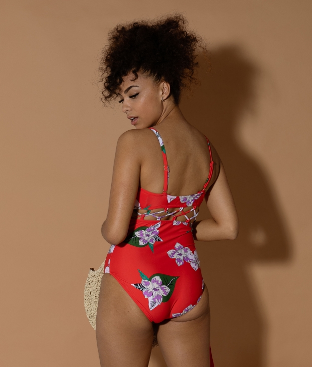 SWIMSUIT TRICALO - RED