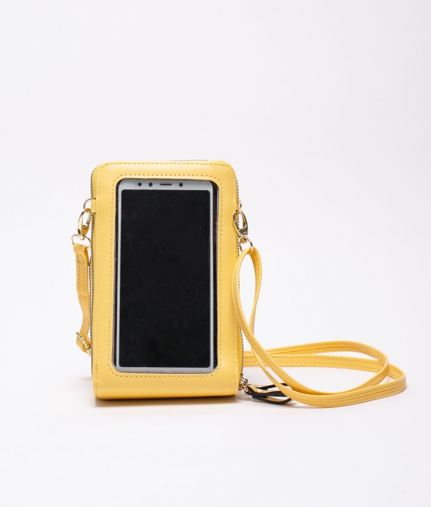 mobile holder tey - yellow