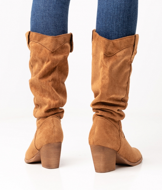 Limpa Knee-Lenght Boot - Camel