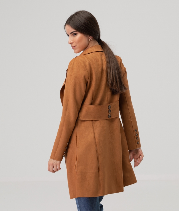 AKARE TRENCH - CAMEL