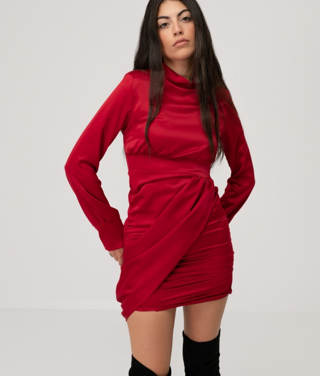 LISLE DRESS - RED