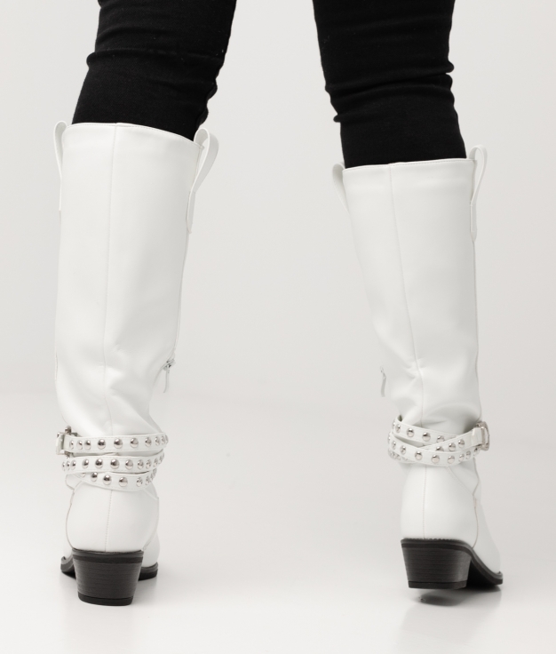 Knee-Length Boot Guilan - White