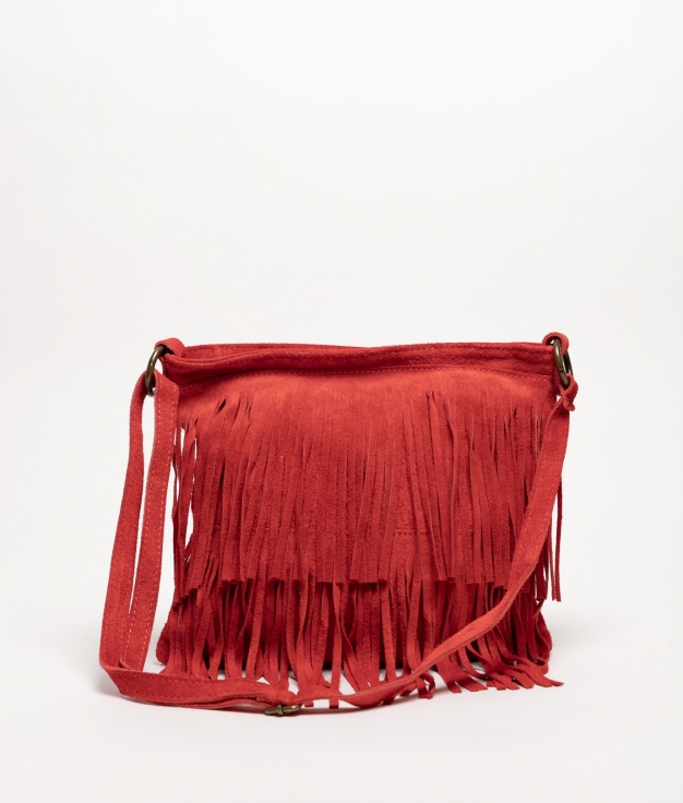 FLECOS LEATHER BAG - RED