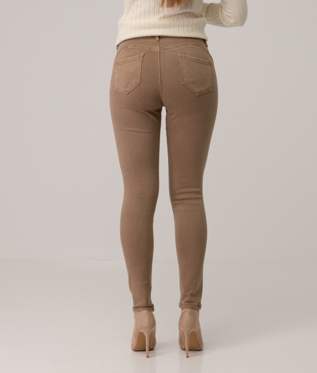TROUSERS MUPET - TAUPE