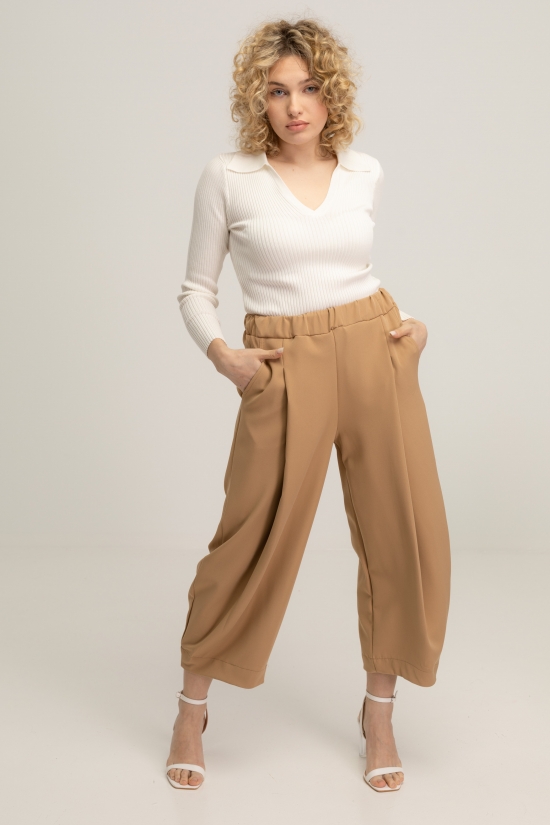 FARINE TROUSERS - CAMEL