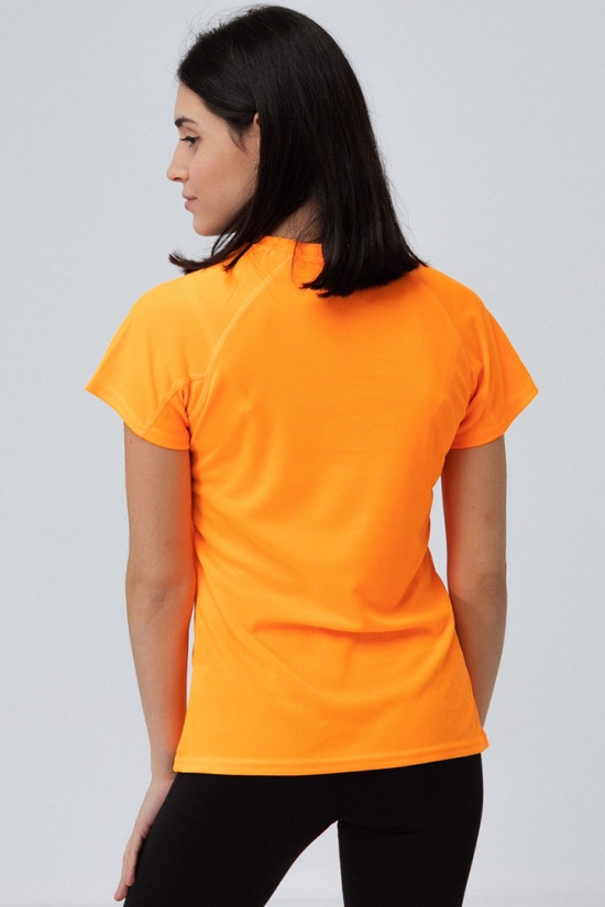T-shirt Mita - Orange Fluorine