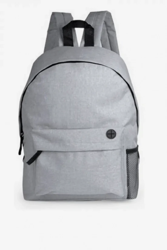 BASIC MULTIPURPOSE SCHOOL BACKPACK WITH HEADPHONE OUTPUT - GRAY
