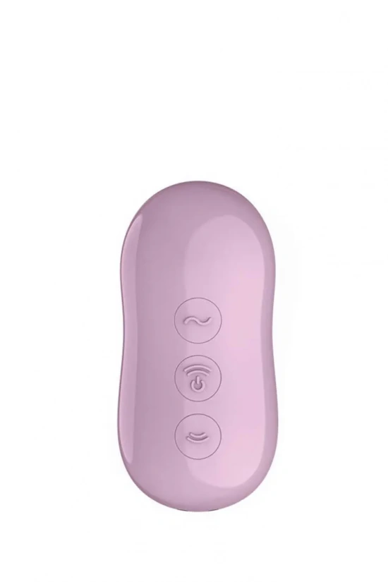 COTTON CANDY VIBRATOR AND CLITORAL SUCTIONER - LILAC