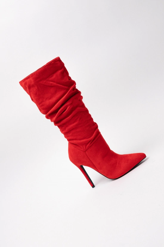 WRINLE HIGH BOOT - RED
