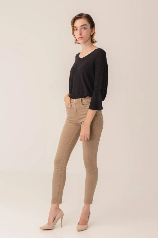 PAGIN TROUSERS - CAMEL