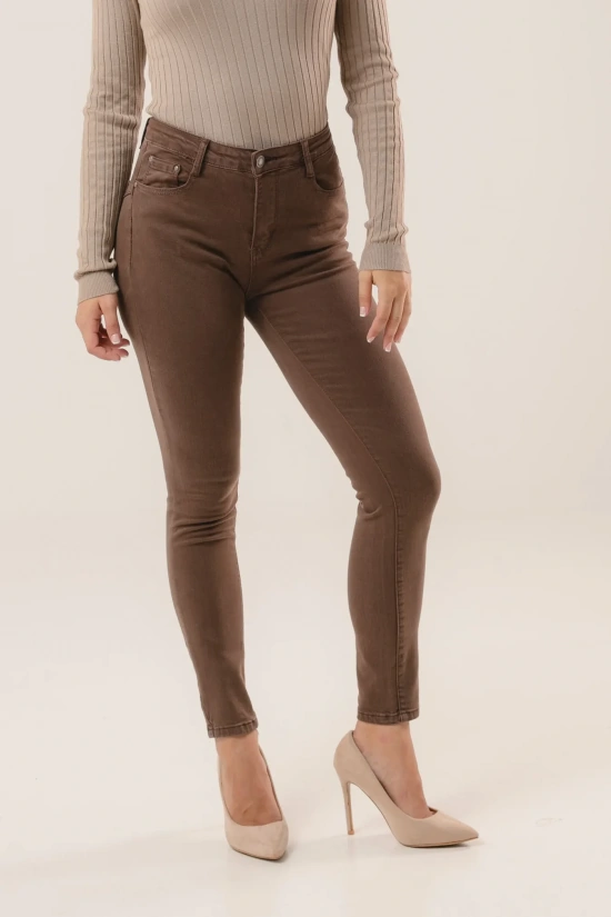 PAGIN TROUSERS - BROWN