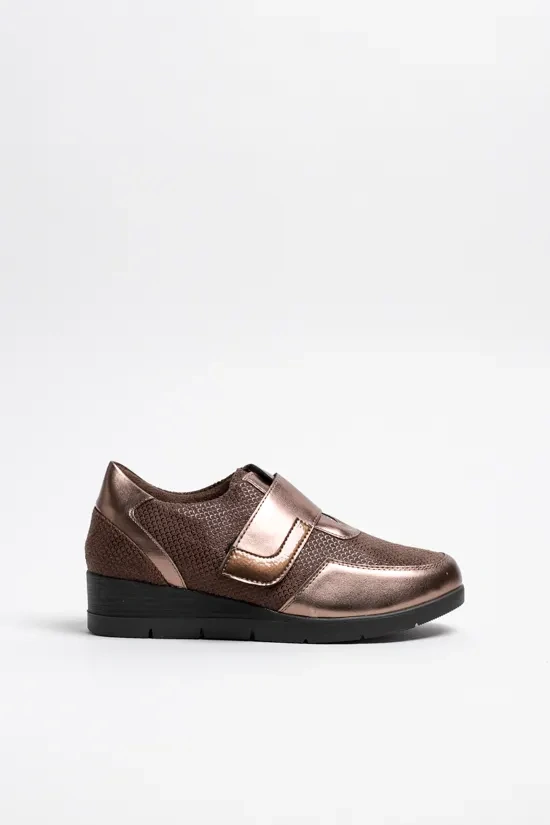 SNEAKERS PATINA - BRONCE