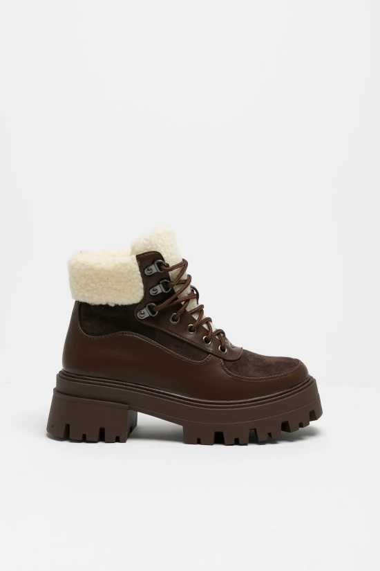 ROROW LOW BOOT - BROWN