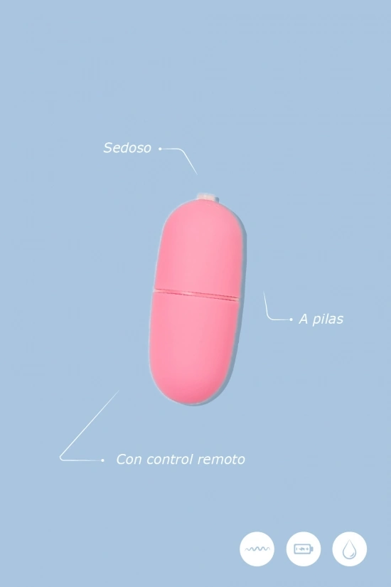 Huevo Vibrador Control Remoto - Rosa
