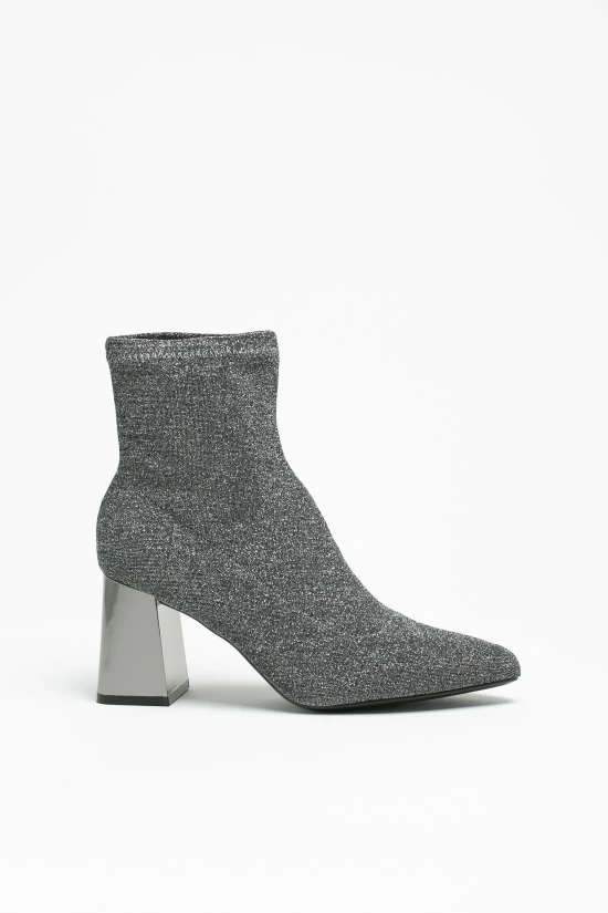 DELIAL LOW BOOT - SILVER