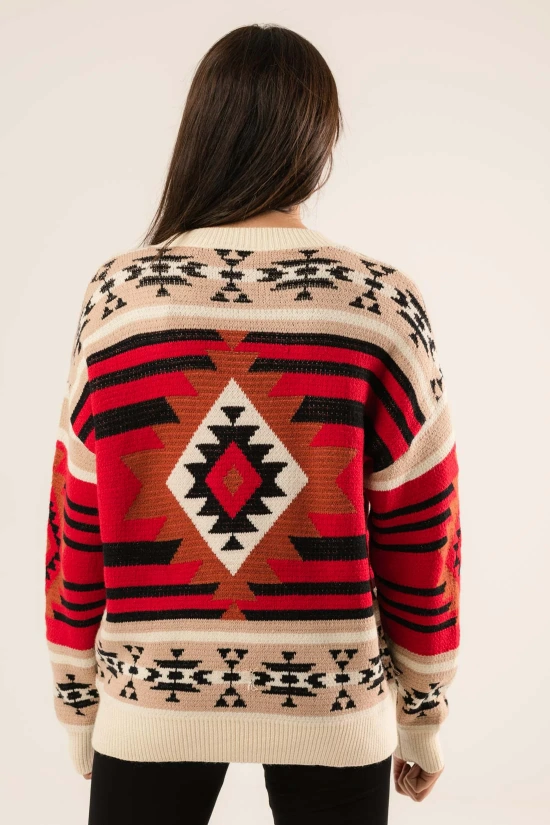 PULL NORPI - ROUGE