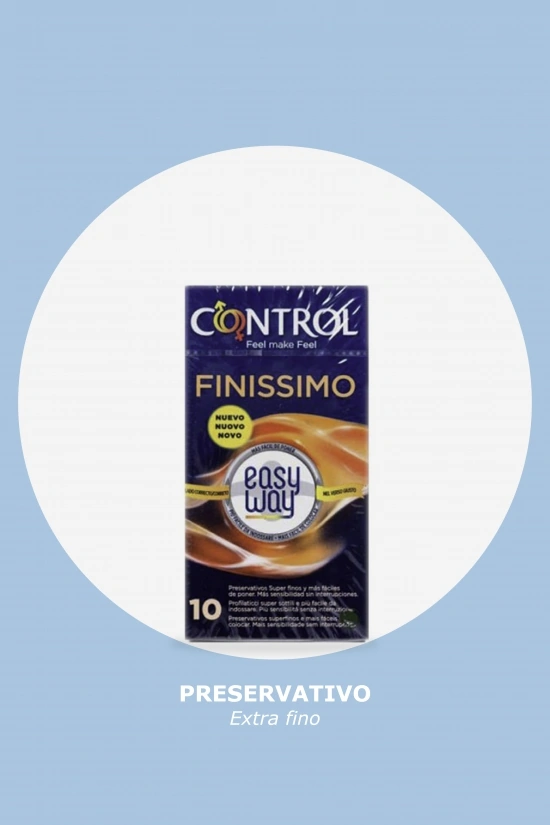 10 UDS PRESERVATIVOS FINISSIMO EASYWAY - CONTROL