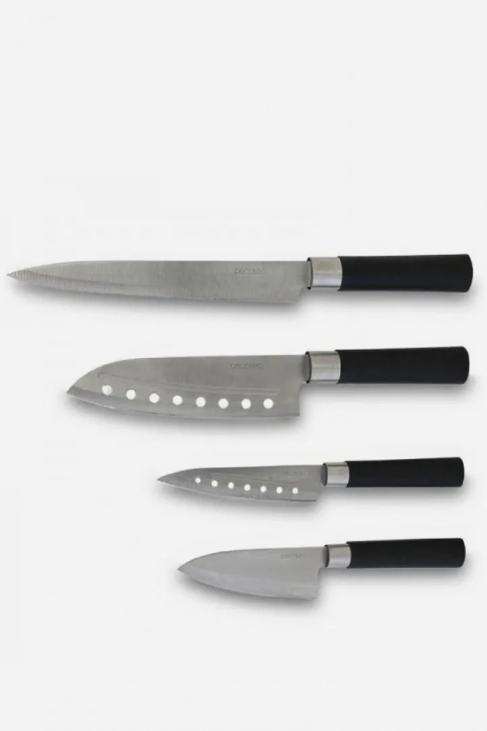 Set de cuchillos Santoku Cecotec