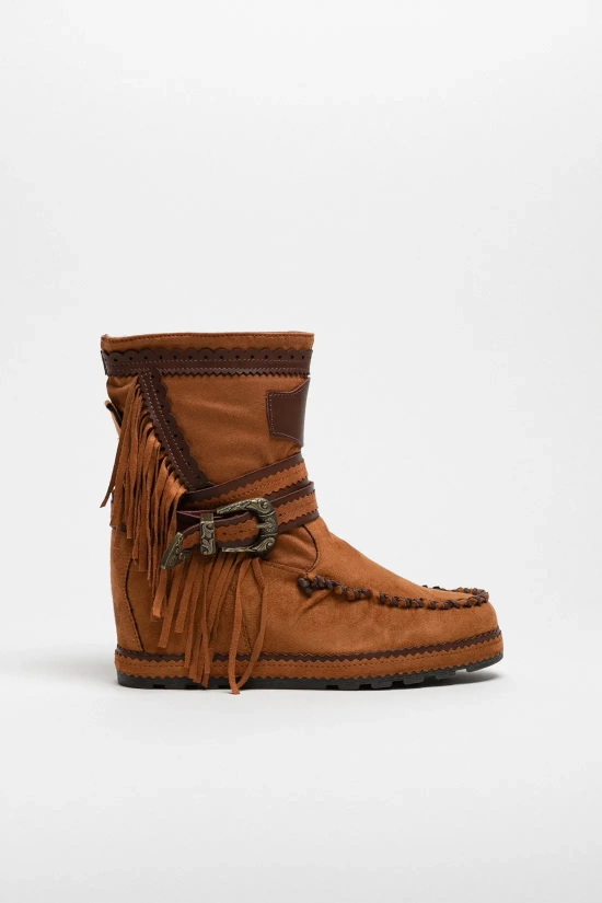 INDIANINI REMIE LOW BOOT - CAMEL