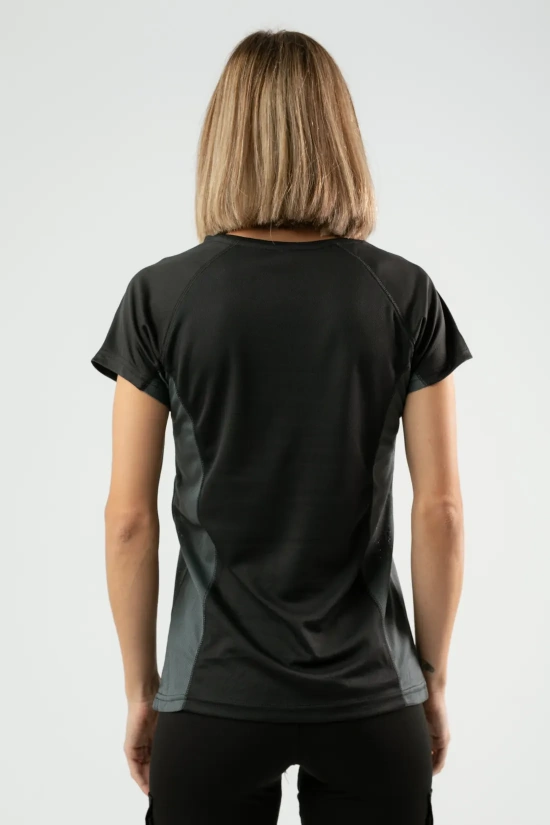 Camiseta Sanga - Preto/Cinza Oscuro